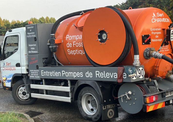 Chambon Assainissement – entreprise de pompage Orange Vaucluse